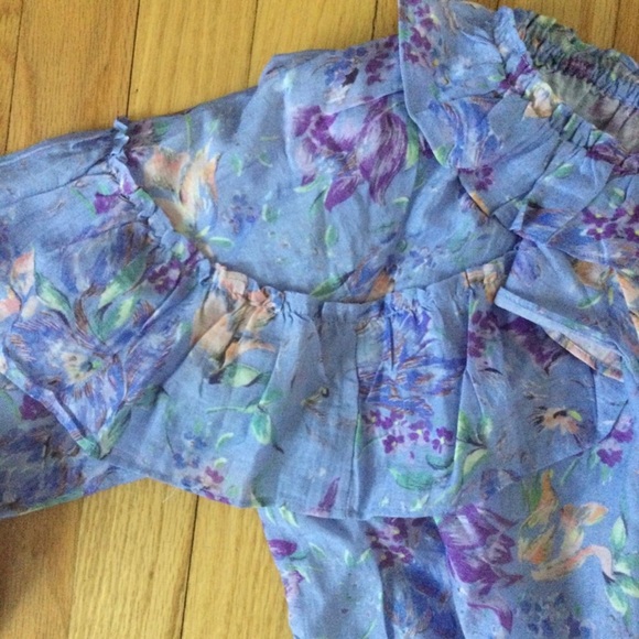 LoveShackFancy Ruffle Popover Top - Picture 4 of 6